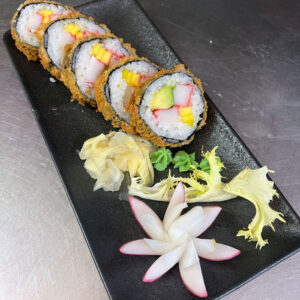sushi frittiert surimi agemono