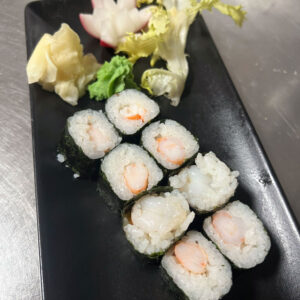 sushi hoso maki ebi