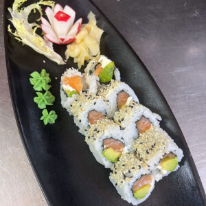 sushi iom salmon philadelphia