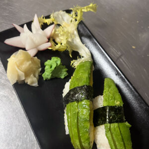 sushi nigiri avocado